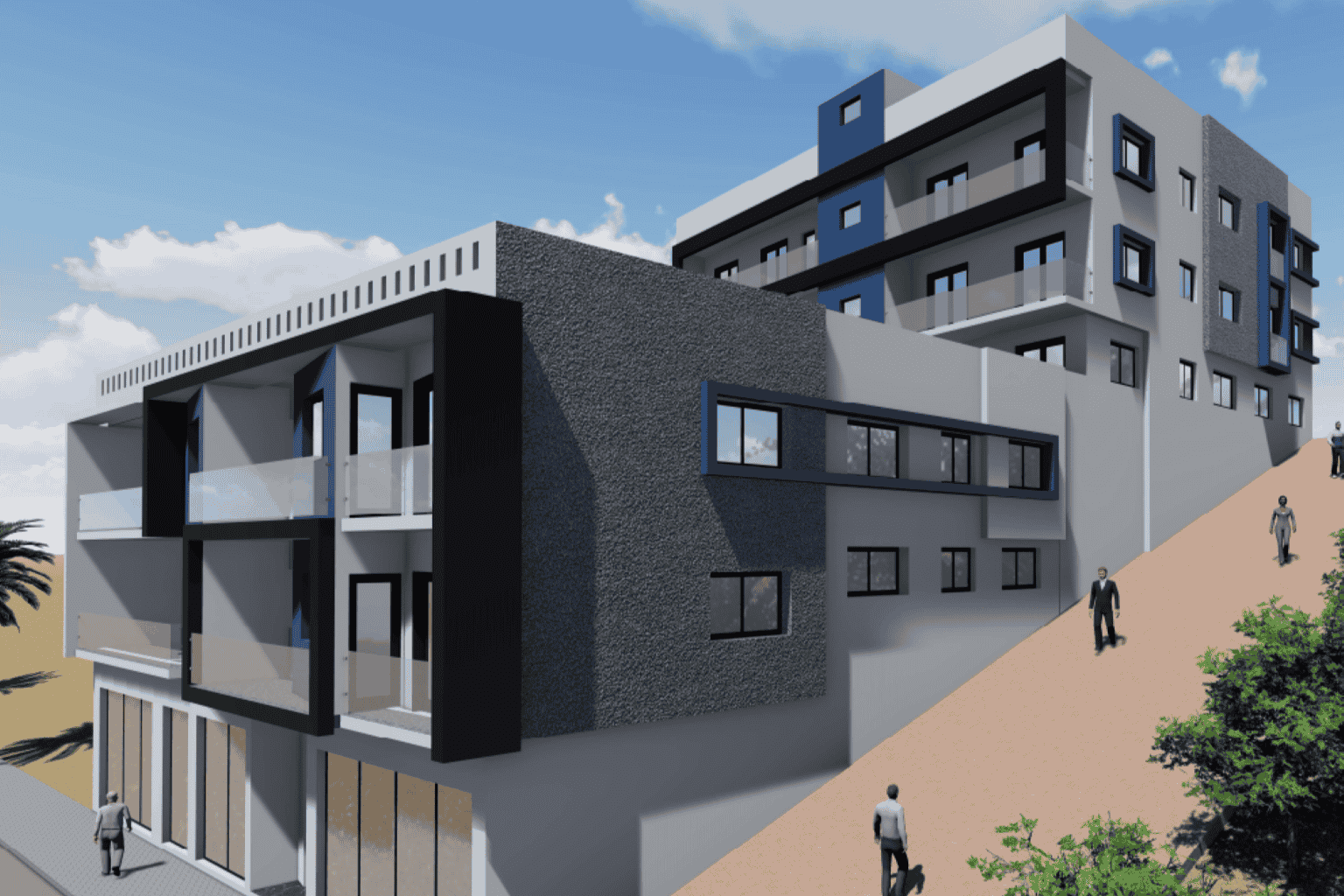 Projet d’appartements à Tamraght